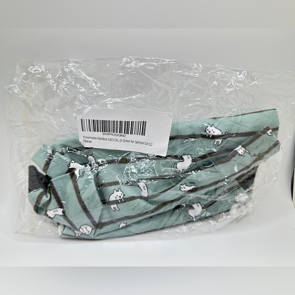 Cat Shirt w/ Cat Pattern - Size L - Picture 2 of 5